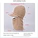 LJRPUPY 3 in 1 Fashion Women Winter Knitted Hat Cold Weather Cycling Windproof Scarf Baseball Ski Cap Gray