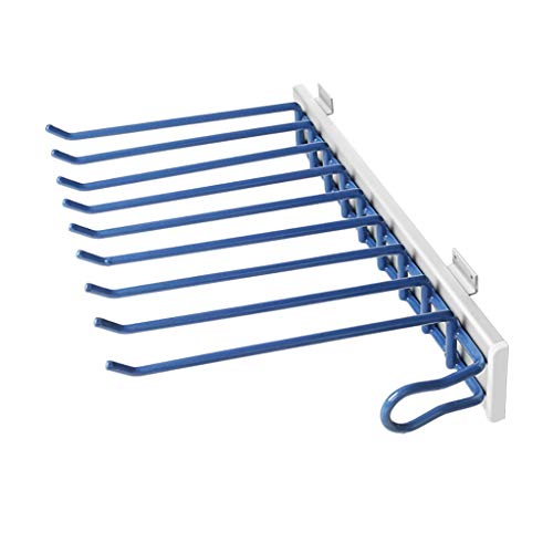 Porte-pantalons extensible pour gagner de la place et ranger 9 paires sans plis - 2