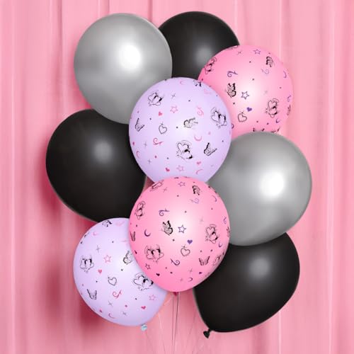 xo, Fetti Y2K Balloons - 24 Latex Balloons | Butterfly