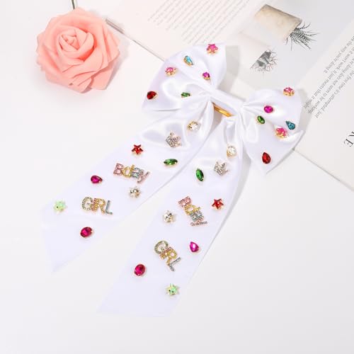 Lazos para cabello cumpleaños con prendedor rosa miniatura 5