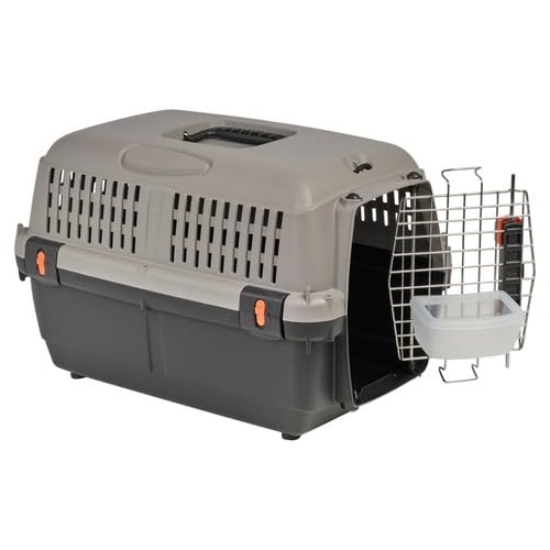 URBNLIVING Dog & Cat Pet Carrier Travel Crate – Approved Transporter Cage Kennel Box for Car Travel - (Large)