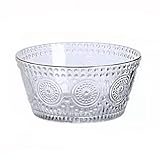 Photo Gallery wait fly ciotola vintage in vetro con girasole goffrato, insalatiera, dessert, snack, caramelle, zuppa, ciotola da portata per cucina, ristorante, feste, trasparente, 11,4 cm Photo Gallery wait fly ciotola vintage in vetro con girasole goffrato, insalatiera, dessert, snack, caramelle, zuppa, ciotola da portata per cucina, ristorante, feste, trasparente, 11,4 cm