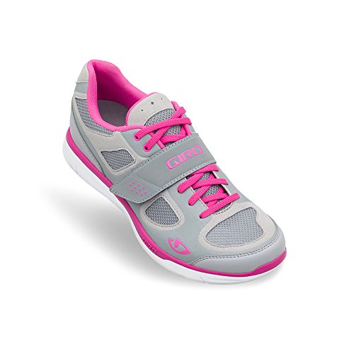 Buy Giro Whynd Womens Road Cycling Shoe − 38, Silver/Rhodamine Red