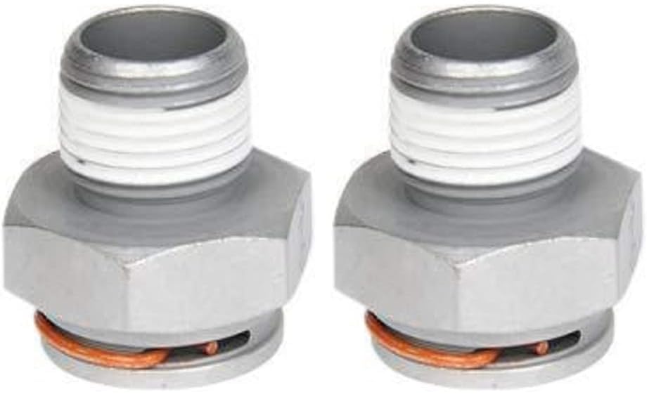 GM Genuine Parts 15043741 Engine Oil Cooler Hose Connector Pack of 2