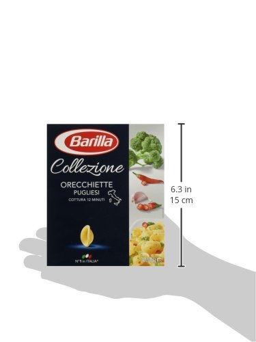 Barilla Collezione Pâtes Orecchiette, 500g (Lot de 3)