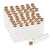 Produktbild VBS XXL 48er-Pack Glasflaschen mit Korken 20ml Glasröhrchen