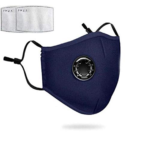 Reutilizables y Lavables Antipolvo CALIDAD MEJORADA - 1 Unidad - (AZUL)