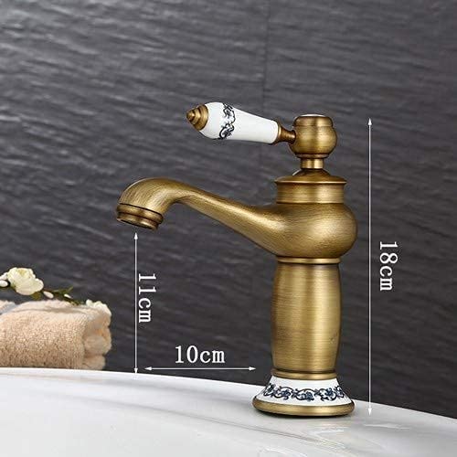 Grifos de cocina caliente y baños vintage con acabado antiguo cepillado 3