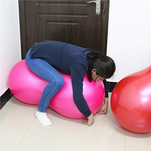 Bola de equilíbrio de 1 peça BesPORTBLE, bola de equilíbrio em forma de amendoim, bola de ioga, bola
