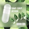 000 Empty Vegan Capsules with 2 Micro Spoons - 100 Count Empty Vegetarian Capsule - Empty Pill Capsules for Powders Supplements