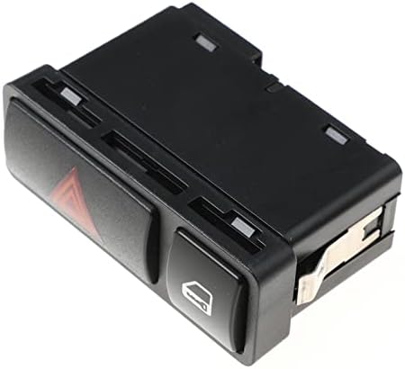 Hazard Emergency Flasher Light Switch Warning Button with Central Lock, for E46 E53 E85 E86 X5 Z4 M3 325 3 Series 61318368920