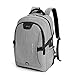 Produktbild KALIDI 15,6 Zoll Laptop Rucksack Wasserdicht Reise-Business-Rucksack Schule Tasche mit USB-Ladeanschluss (Grau)