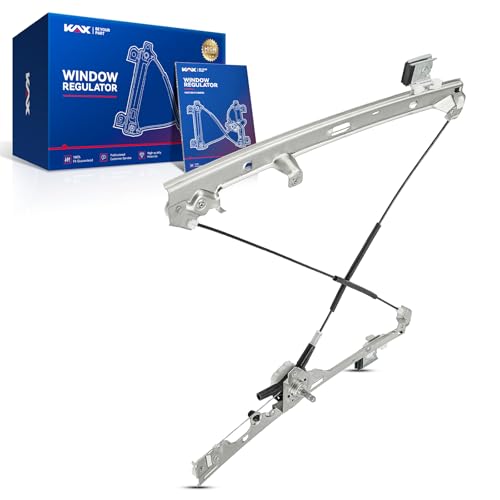 Image of KAX 740-518 Power Window Regulator Front Right Passenger Side Compatible with Chevrolet Silverado 1500, Silverado 2500 HD, Silverado 1500 Classic, Tahoe, Sierra 1500, 2500 HD Classic