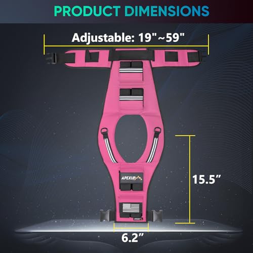 Image of APEXUP Adjustable Weighted Vest Men 20lbs /30lbs /40lbs Weights with Reflective Stripe, Weight Vest Woman Workout Vest for Strength Training Running Walking