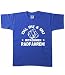 Produktbild Artdiktat Kinder T-Shirt - Du, Du und Du - Mitkommen - Radfahren - Funshirt Humor Fun Spaß Kult Spruch Sport Größe 152/164, blau