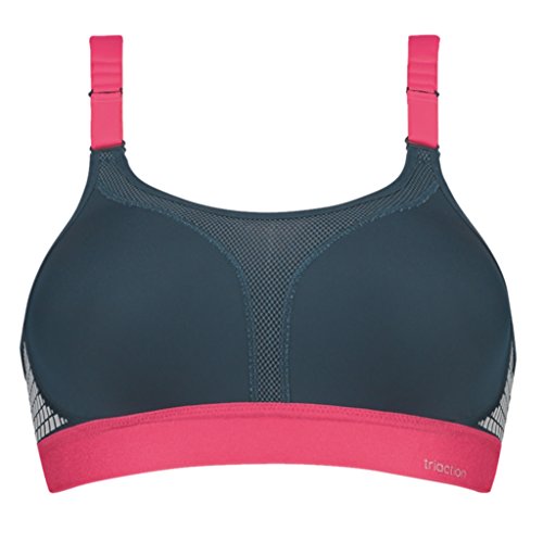 Triumph Damen Sport-BH Triaction Extreme Lite N, Blau (Deep Sea Blue 00Pu), Gr. 70D (Herstellergröße: 70)