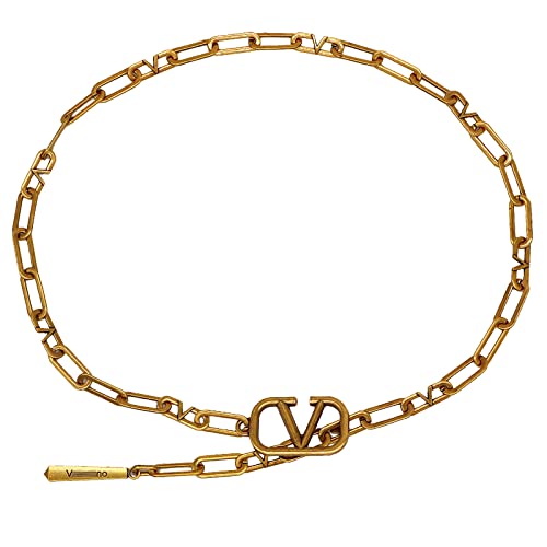 Gold Metal Long Waist Chain Women Girls Adjustable Body Link Belts Fashion Belly Jewelry for Jeans Skirts Pants Dresses Girls (gold)