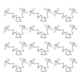 VICASKY 40 Pezzi Fermagli per Copriletto in Acciaio Inox e Pp, Pin per Fissaggio Facile e Sicuro di Copriletto e Copridivano, Accessori per Camera da Letto