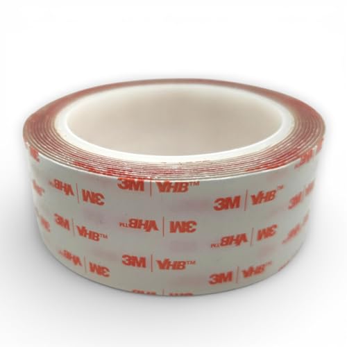 3M transparentes doppelseitiges Klebeband VHB 4910 EXTRA STARK (40mm x 3 Meter)