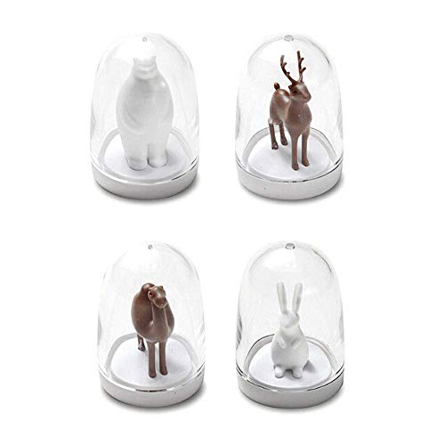 Four Seasons Plant Animal Spice Jar Set Salt & Pepper Shaker Set, Creative Kitchen Salt Pepper Condiment Seasoning Shaker Seasoning Jar Condiment Storage Container Cruet Spices Jar Storage Bottle Box #TOP3