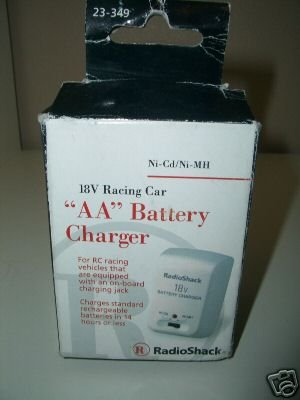 RadioShack 18V Racing Car AA Battery Charger