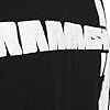 Rammstein Men's Bar T-Shirt White, Men, T-Shirt, Weiße Balken Tee, Black, Large #2