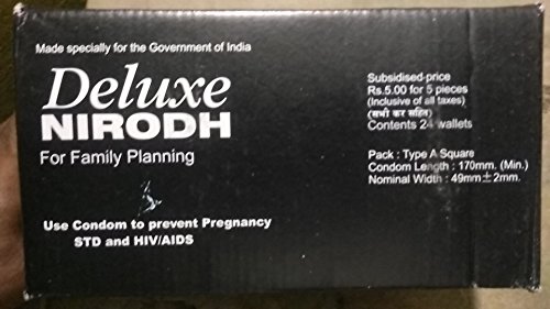 Nirodh Using Hll lifecare limited Men's Deluxe Nirodh Condom (Purple) - Price History