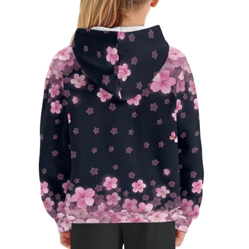 Hoodies for Girls Kids Long Sleeve Shirts Suit Age 6-163