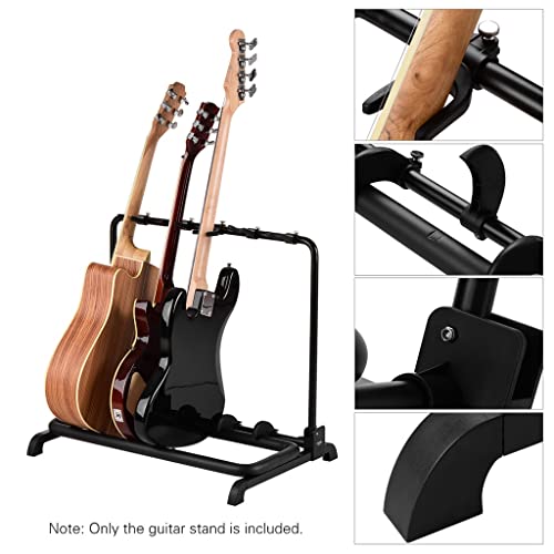 GANFANREN Support multi-guitare pliable 5 supports pour le stockage d’affichage de guitare adapté aux affichages multi… - Les Beatles, Paul McCartney, John Lennon, RIngo Starr, George Harrison GANFANREN Support multi-guitare pliable 5 supports pour le stockage d'affichage de guitare adapté aux affichages multi… – Image 5