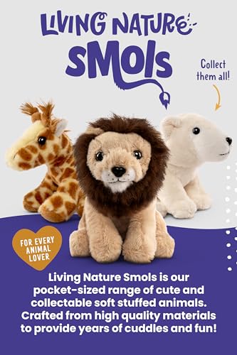 Living Nature SMOLS Flamingo modelliert dem original lebenden Tier der Natur, langlebiges Material, ideal für Natur, Wissenschaft, Schulprojekte und kinetische Bildung, Pink