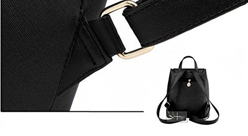 Jecxep Borsa Studente retro donne PU Scuola Mini