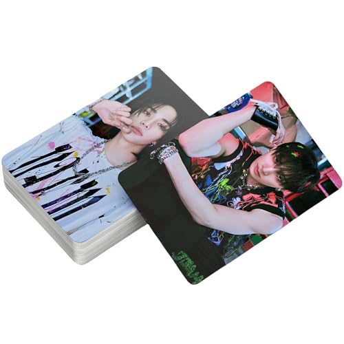 PYAJUU Stray Kids JJAM Photocards 55PCS K-pop Stray Kids ATE Album Photo Cards 3.5 x 2.5 x 0.7 inches