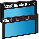 HD Shade 9 2x4 1/4 Auto Darkening Welding Lens, Ture Color Technology 2x4 Welding Lens, Welding Lens Auto Darkening Replacement for a Sugar Scoop Welding Hood or Pancake Welding Hood