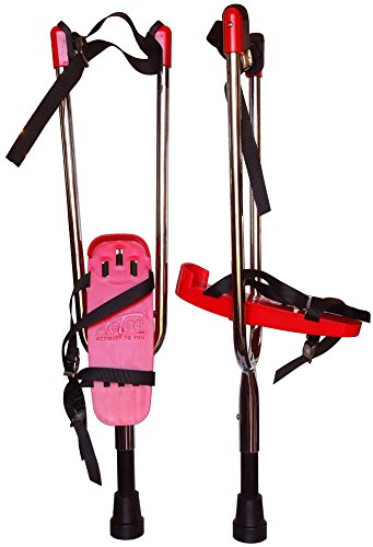 Preisvergleich Produktbild Actoy® Stelzen Paar, Rot: Erwachsene bis 180 cm