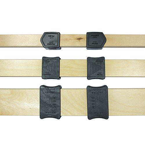 Härteverstellung Komplettset 53mm x 8mm (5 Federholzleisten + 10 Schieber) zur individuellen Härteverstellung Ihres Lattenrostes (760) – Bild 4