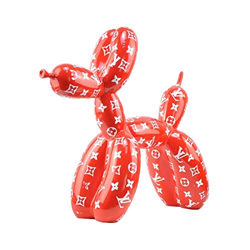 SXSYZZCL statue, Pattern Design Balloon Special Statue Sculpture Home Decoration,Balloon Dog