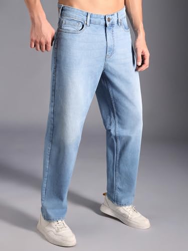 Image of HIGH Star Men's Regular Fit Mid Rise Jeans