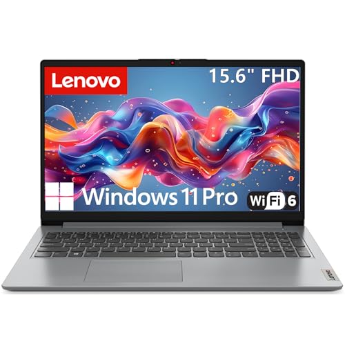 Lenovo 15.6" FHD Laptop Computers for Home Student Study, Intel