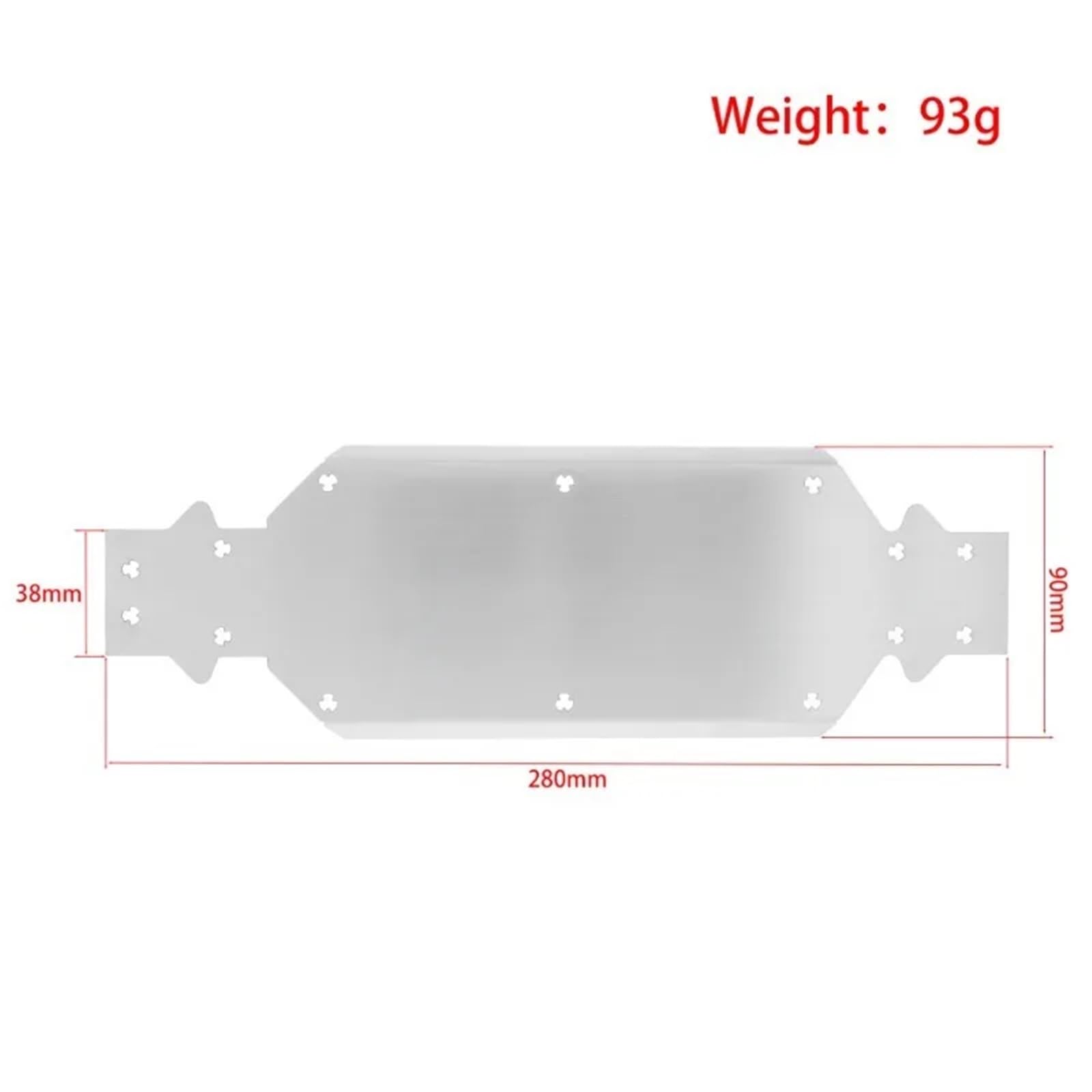 Per Leilaluo XTS P12 1/12 Telaio In Acciaio Inossidabile Protezione Piastra Paramotore RC Auto In Metallo Parte Di Aggiornamento Accessori Giocattoli Rc