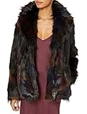 RACHEL Rachel Roy Women's Faux Fur Coat, 1X
