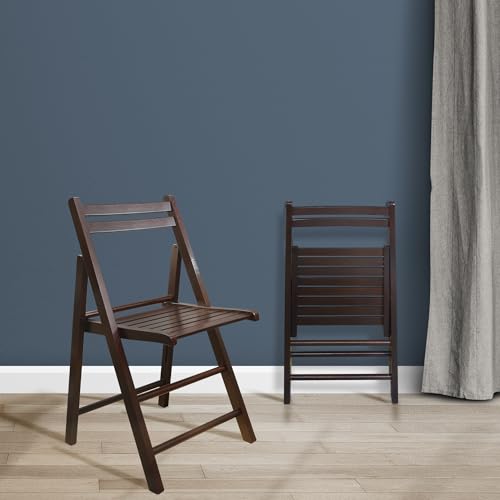 Casual Home Espresso Folding Chair