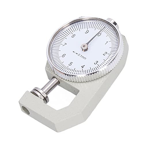 Calibrador de Espesor Cyrank 0~10mm, Herramienta para Medir Espesor de Metal, Papel, Cuero con Indicador de Dial miniatura 7