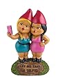 BigMouth Inc. Selfie Sisters Garden Gnome Statue, Funny Outdoor Lawn & Yard Figurine, Housewarming Gag Gift Sculpture Decorations
