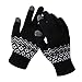 Strickhandschuhe Damen, Touchscreen Thermohandschuhe, Anti-Rutsch Liner Winterhandschuhe, Winter Warme Handschuhe, Atmungsaktiv Sporthandschuhe, Dicke Wollhandschuhe für Frauen und Männerr