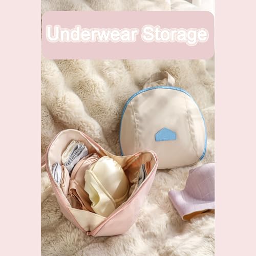 Garment Bags Wardrobe Bags for Hanging Clothes with Zipper for Underwear, Panties and Socks Storage for Hanging Clothes(Blue)4