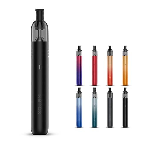 M[NxCv Wenax M1 Vape Pen Kit 800mAh 2mll EBibNX X^[^[Lbg dq^oR Vape xCv jR`t[ (Black)