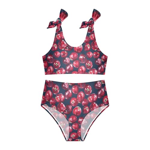 KLL Girls Swimsuit Bikini Set Cute Toddler Girls Swim Suit with Adjustable Strap3