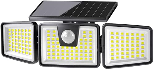 156LED Solar Security Lights Outdoor