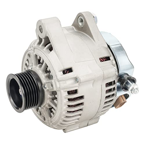 Image of PHILTOP Alternator Compatible With 1998-2004 Avalon(100 Amp) 13706N 12V CW 6-Groove Pulley | Replacement OE 13706, 12223, 2100404, AL3296X, 90295351, N13706, 270600A050, 13706N, A2906