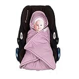 SWADDYL Baby Bunting Bag I Swaddle Blanket I Universal for Car Seat Graco Chicco Britax | Stroller | Baby Bed I Made in Europe (Birds)
